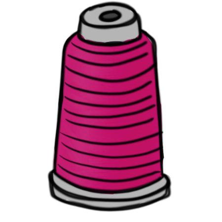 raspberry embroirey thread icon